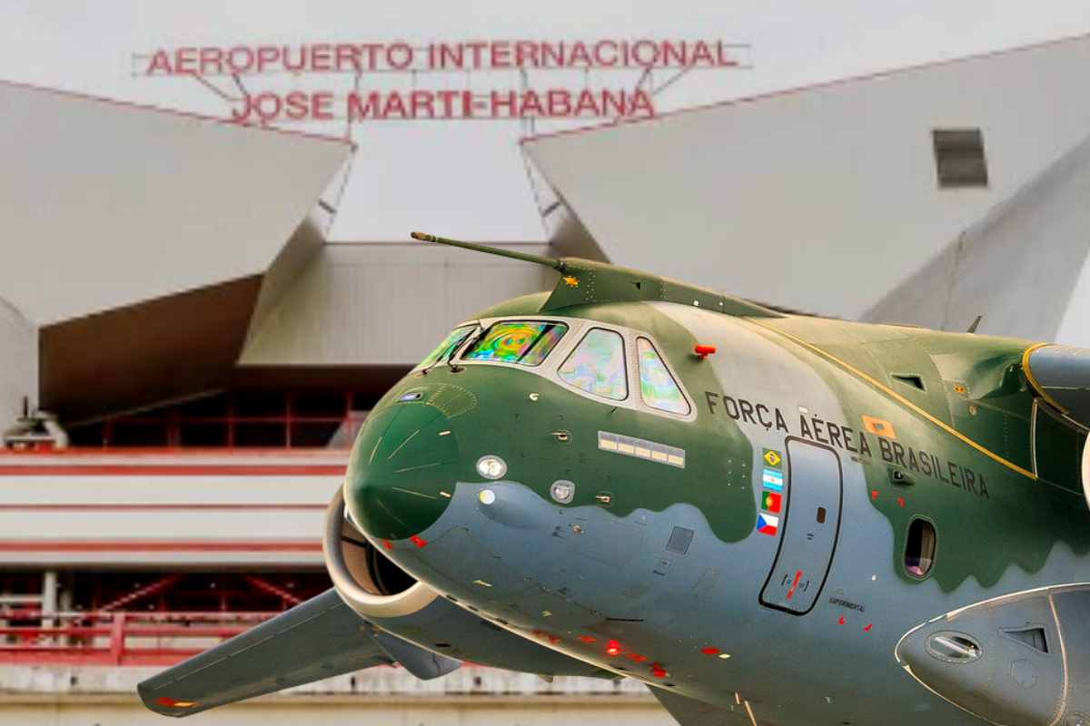 Será que a FAB não quer ser fotografada em um país “comunista”? Quem vai levar pra Cuba as 125 toneladas de alimentos