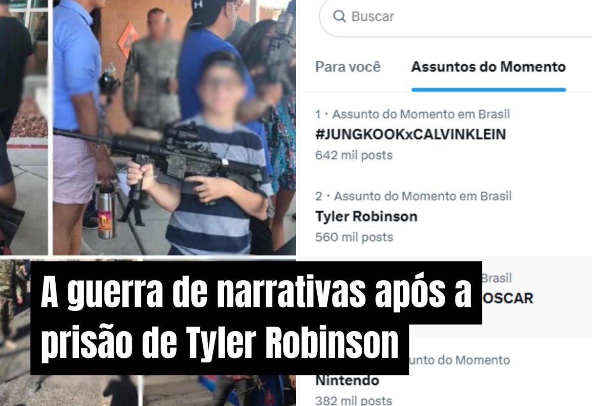 A guerra de narrativas após a prisão de Tyler Robinson, suspeito do assassinato de Charlie Kirk