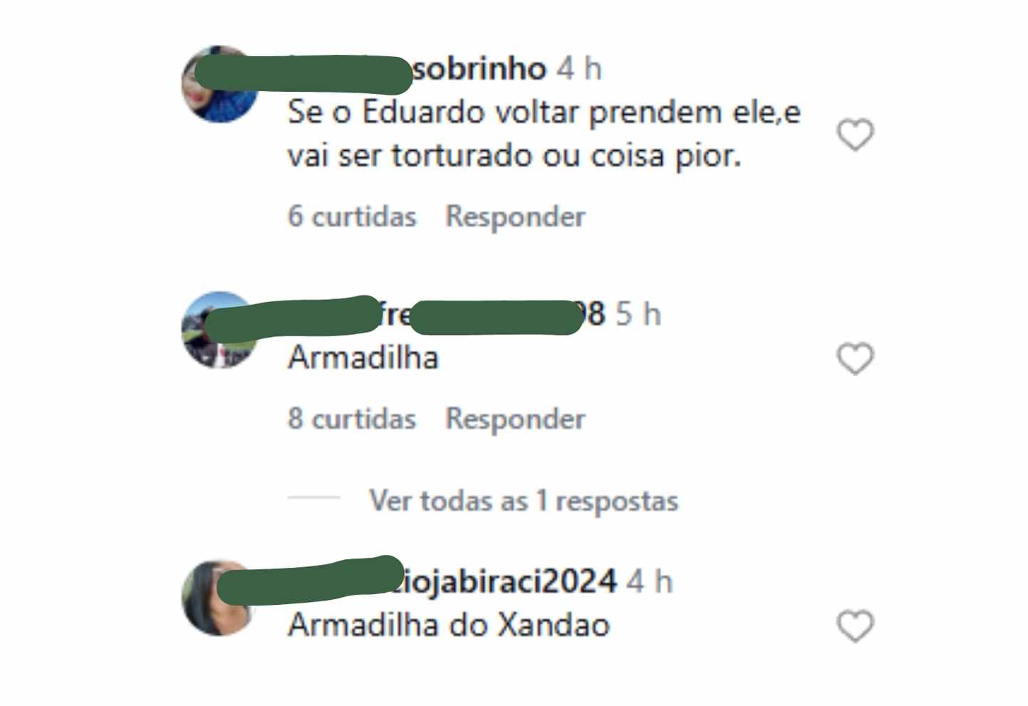Comentários sobre o retorno ao trabalho de Eduardo Bolsonaro na Polícia Federal